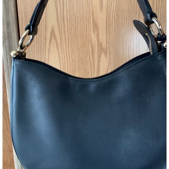 Coach Medium Nomad Leather Black Shoulder Bag 54446 - Picture 8 of 10